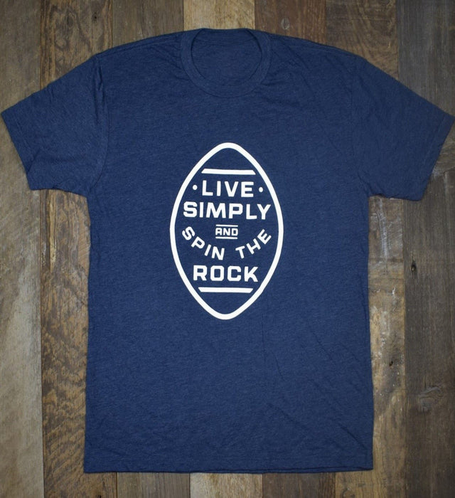 Live Simply Tee - Navy