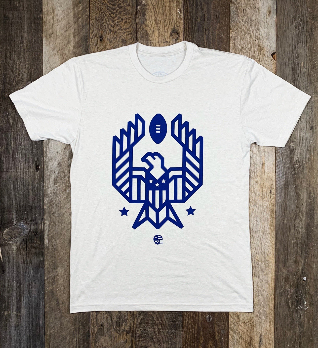 Touchdown Eagle Tee - Cream