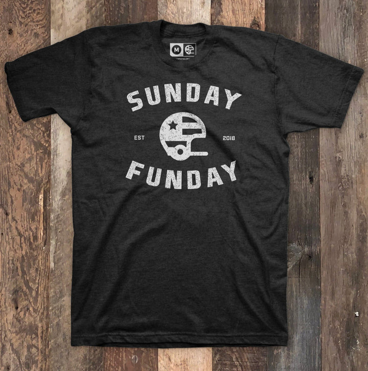 Sunday Funday Black Heather T-shirt